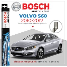 Bosch Aerotwin Muz Silecek Takımı Volvo S60 2010-2017 ile Uyumlu