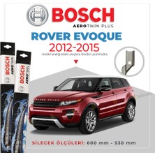Bosch Aerotwin Muz Silecek Takımı Range Rover Evoque 2012-2015 ile Uyumlu