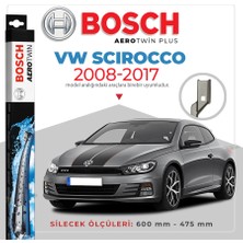 Bosch Aerotwin Muz Silecek Takımı Vw Scirocco 2008-2017 ile Uyumlu