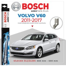 Bosch Aerotwin Muz Silecek Takımı Volvo V60 2011-2017 ile Uyumlu