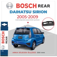 Bosch Rear Arka Silecek Daihatsu Sirion 2005-2009 ile Uyumlu