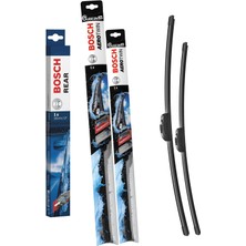 Bosch Aerotwin Ön Arka Silecek Seti Toyota Auris 2007-2012 ile Uyumlu