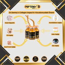 Dr. Sammy's Kolajen 10.000 mg Tip 1-3 %100 Saf Patentli Hidrolize Sığır Kolajeni, 150mg Hyaluronik Asit, 500 mg Vitamin C, 200 mg Glutatyon, 25mg Resveratrol, 100 mg Elastin, Collagen Diyet Takviyesi