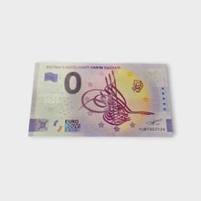 0 Euro Hatıra Parası, 2.abdulhamid Tuğrası