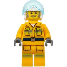 LEGO Minifigür - Fire Reflective Stripes CTY1369
