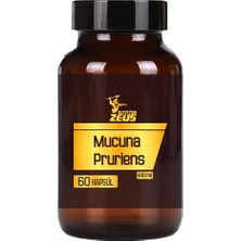 Zeus Nutrition Spektrumlu Mucuna Pruriens 400 Mg 60 Kapsül