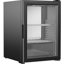Elektromarla DRC 45 S All Black Edition Absorbe Sistem 45 Litre Cam Kapılı Minibar Mini Buzdolabı