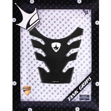 Ducati Multistrada 950-1200 2023 ile Uyumlu Kaydırmaz 6d Karbon 6 Parça Tank Pad Seti GC37