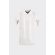 Düğmeli Polo Yaka Kısa Kol Erkek T-Shirt