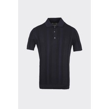 Düğmeli Polo Yaka Kısa Kol Erkek T-Shirt