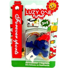 Slikon Maskot Mango Oto Kokusu ve Anahtarlık Ikisi Birarada (2 In 1)