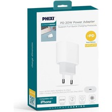 Virelux Phixi UPD4118 Ultimate 20W Hızlı Şarj Adaptörü