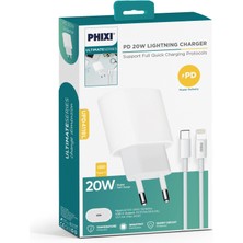 Virelux Phixi UPD4118L Ultımate 20W Lıghtnıng Hızlı Şarj Cihazı