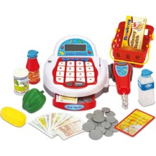 Cash Register Sesli ve Işıklı Yazar Kasa Seti
