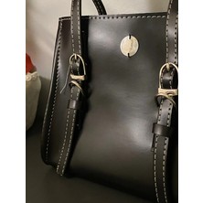 Dikiş Detaylı Tote Çanta
