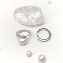 14MM Pırlanta Taşlı Halka Küpe 14 Ayar Altın Hd Videolu