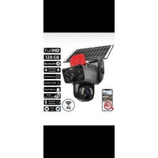 Triple Screen sim kartlı Kamera Ptz 360 derece dönebilen ayrıca hafıza kartı destekli gece görüşü ses kaydı yapabilen 3 saat güneş enerjisi şarjı ile 24 saat çekim yapabilen harika bir ürün