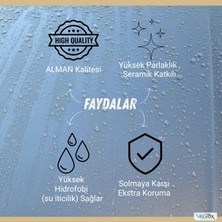 Velvox Hızlı Cila Seramik Katkılı 500 ml, Suff Cila Bezi Hediyeli, Hızlı Cila, Oto Cila, Quick Wax