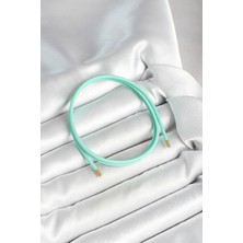 Mıknatıslı Turkuaz Renk Sarmal Kadın Bileklik