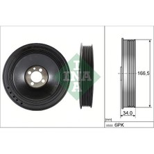 Krank Kasnağı Astra J-Insıgnıa A-Zafıra C 2.0 A-Y-Z20DTH-DTE-DTJ-DT-DTL