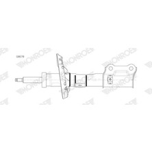 Amortisör Ön Sağ Hyundaı Kona 1.6l G4FJ 16- / 1.6l D4FE Crdi E-Vgt 18- / 1.6l G4LE Gdi Hybrid 20-