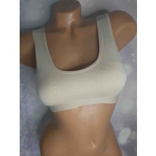 Ten Rengi Pedli Kalın Askılı Dış %50 Pamuk Cotton %50 Polyester  Iç %70 Pamuk Cotton %30 Polyester Kadın Bustiyer