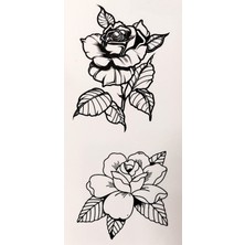Trendonline Blackrose Geçici Dövme