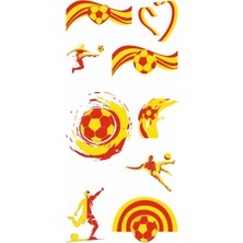 Trendonline Taraftar Geçici Vücut Dövmesi