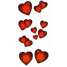 Trendonline Kalp Geçici Vücut Dövmesi