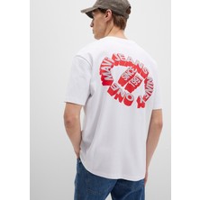 Mavi Mavi Jeans Baskılı Beyaz Tişört 0612898-620