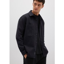 Mavi (TENCEL™) Liyosel Karışımlı Siyah Gömlek 0211649-900