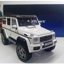 Dianomi Autoart 1:18 Ölçek Mercedes Benz G500 4X4_2 Beyaz