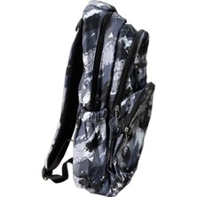 Bevitton Su Itici Kumaş Okul Çantası Unisex Kamuflaj