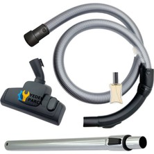 Yedek Parça Pendik Rowenta Uyumlu Ru 400 Elektrikli Süpürge Katlanmaz Dayanıklı Güçlü Hortumu Seti Kilitsiz