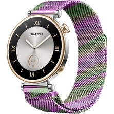 Huawei Watch Gt4 41MM Uyumlu Manyetik Milanese Loop Metal Kordon