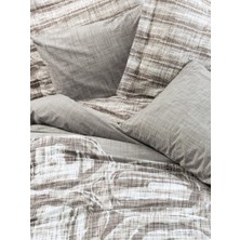 Cotton Box Modern Çift Kişilik Nevresim Takımı Root Vizon