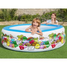 Bestway Şişme Jumbo Desenli Havuz 51122