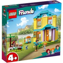 LEGO® Friends Paisley'in Evi 41724 - 4 Yaş ve Üzeri Çocuklar için 3 Mini Bebekli Oyuncak Yapım Seti (185 Parça)