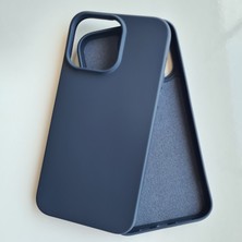 Pirok Store  14 Pro İle Uyumlu İçi Kadife Esnek  Silikon Lansman Kılıf