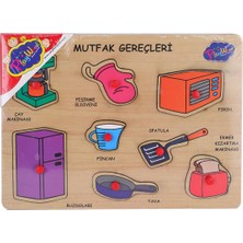 Playwood  Ahşap Tutmalı Mutfak Gereçleri