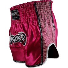 Dragondo MT3076 Shiny Muay Thai Pembe Kick Boks Şortu