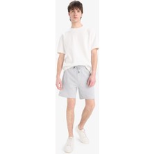 DeFacto Slim Fit Dar Paça Şort W7965AZ25SM