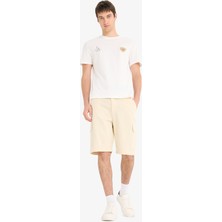 DeFacto %100 Pamuk Regular Kargo Cepli Bermuda Şort E1708AX25SM