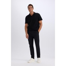 DeFacto %100 Pamuk Yazlık Jogger Chino Pantolon Beli Bağcıklı Cepli Düz Paça Z9933AZ25SP