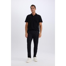 DeFacto %100 Pamuk Yazlık Jogger Chino Pantolon Beli Bağcıklı Cepli Düz Paça Z9933AZ25SP