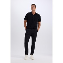 DeFacto %100 Pamuk Yazlık Jogger Chino Pantolon Beli Bağcıklı Cepli Düz Paça Z9933AZ25SP