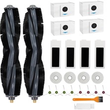 Oasis Oasis Ecovacs Deebot T20 OMNI/T20E OMNI/T20 MAX/T20 Pro Robot Vakum Süpürge Ana Yan Fırça Hepa Filtre Mop Bez Torbaları (Yurt Dışından)