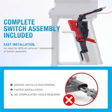 Oasis Oasis Dyson V8 SV10 Için Ana Gövde Montajı Muhafazası Ana Gövde Montajı Vakum Süpürge Değiştirme Bölüm 967812-01 (Yurt Dışından)