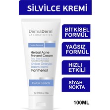 Dermaderm Bitkisel Siyah Nokta Karşıtı Gözenek Temizleyici Yüz Bakım Kremi 100 Ml.