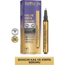 Asfstore Bioxcin Kolajen ve Hyaluronik Asit Içerikli Kaş ve Kirpik Serumu 3 ml